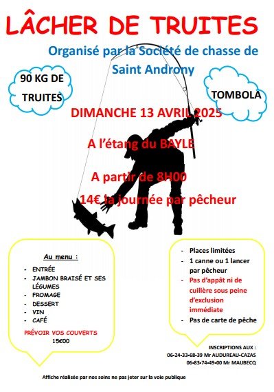 St Androny L Cher De Truites Communaut De Communes De L Estuaire